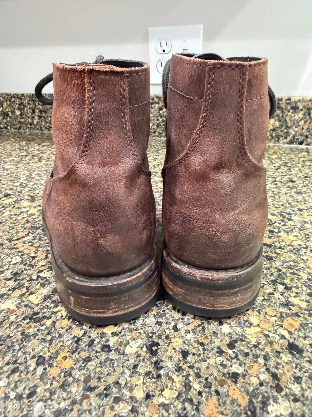 Men's Thursday boot company, captain size 10  Brown Lace-Up Leather Boots